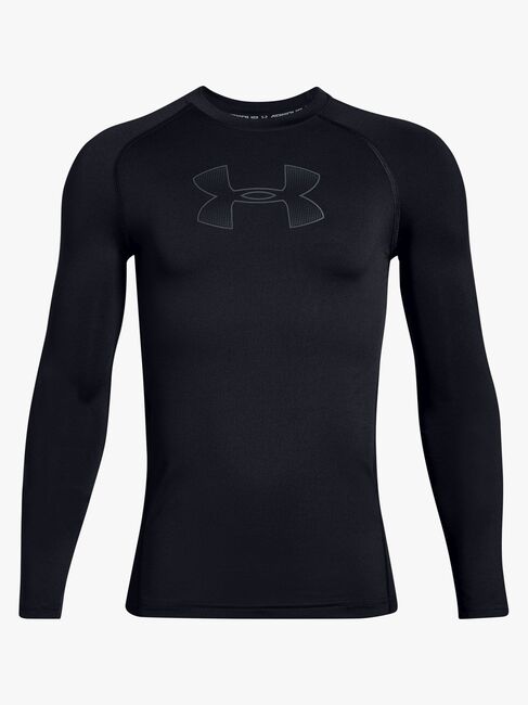 Under Armour Heatgear Långärmad T-Shirt, Black