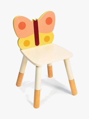 Mentari Stuhl mit Schmetterlingsmotiv, Orange