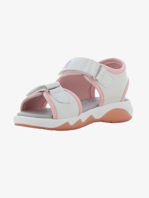 Disney Mimmi Pigg Blinkande Sandaler, White/Light Pink