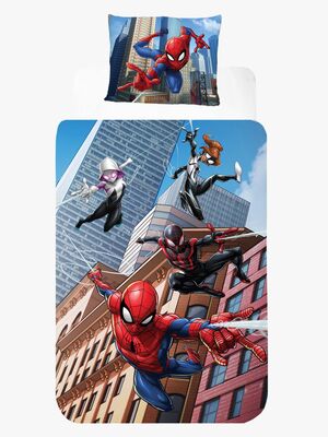 BrandMac Bäddset Spiderman 140 x 200, Blå
