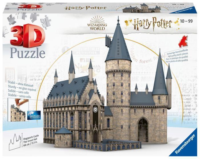 Ravensburger Harry Potter Hogwarts Castle 3D-Pussel, 540 Bitar