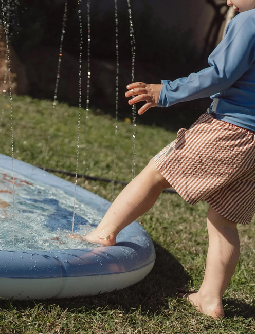 Little Dutch Ocean World Sprinklermatta, Blue