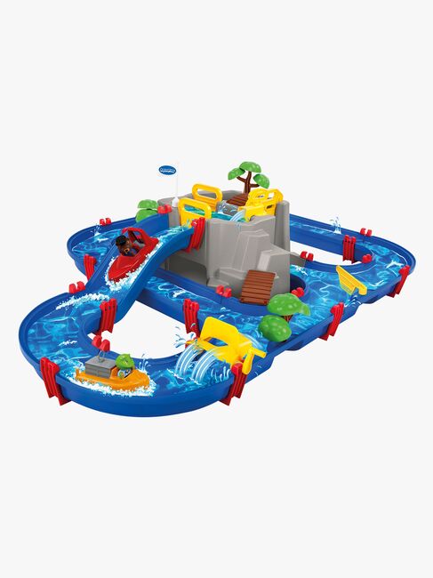 AquaPlay Mountain Lake Fyra Lekstationer Kanalsystem