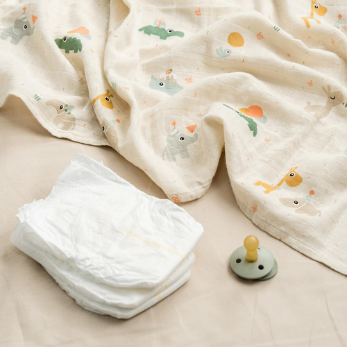 Done By Deer Celebration Muslinfilt 2-Pack, Sand