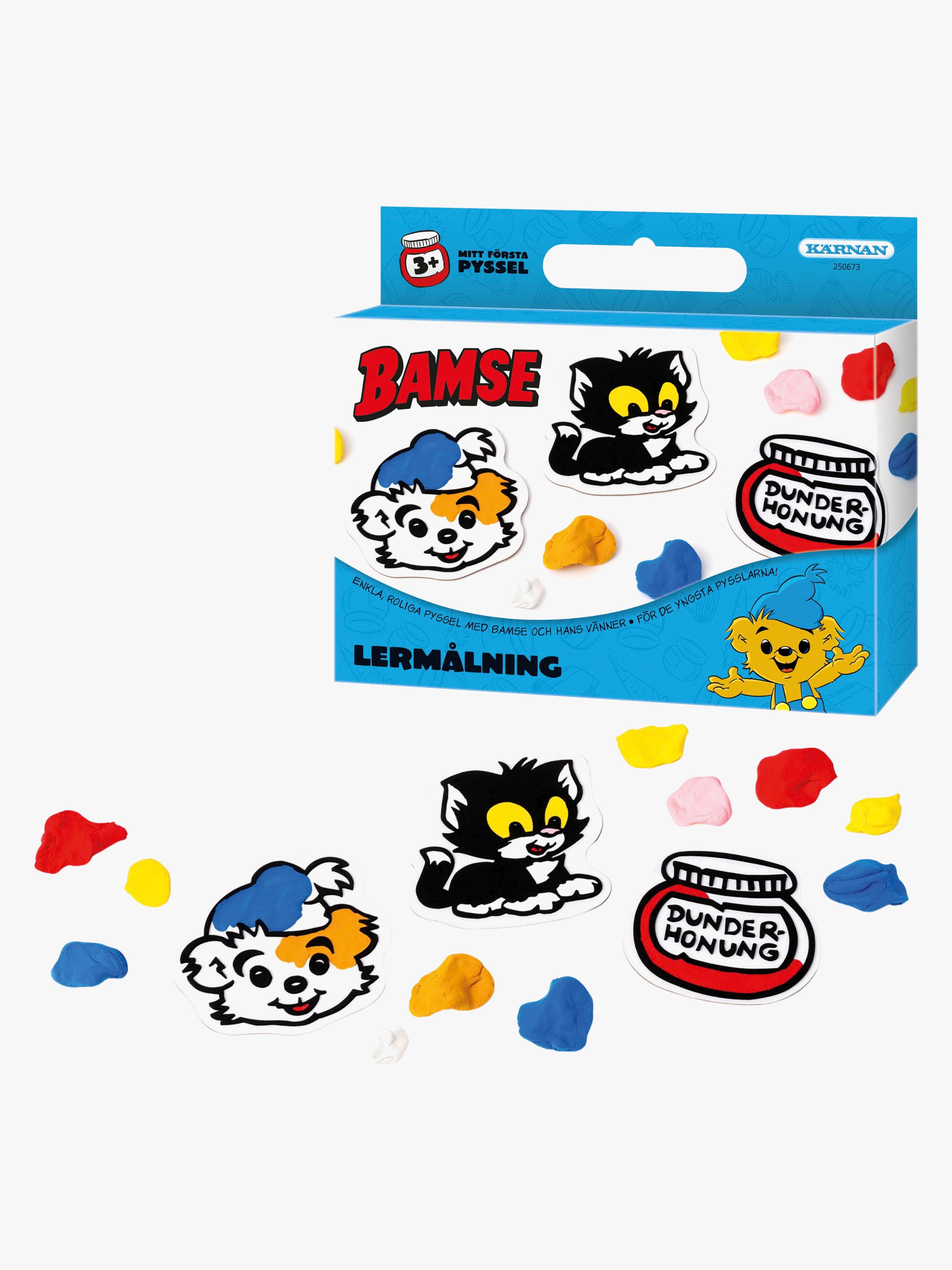 Egmont Kärnan Bamse Kul Att Skapa Pysselset Lermålning