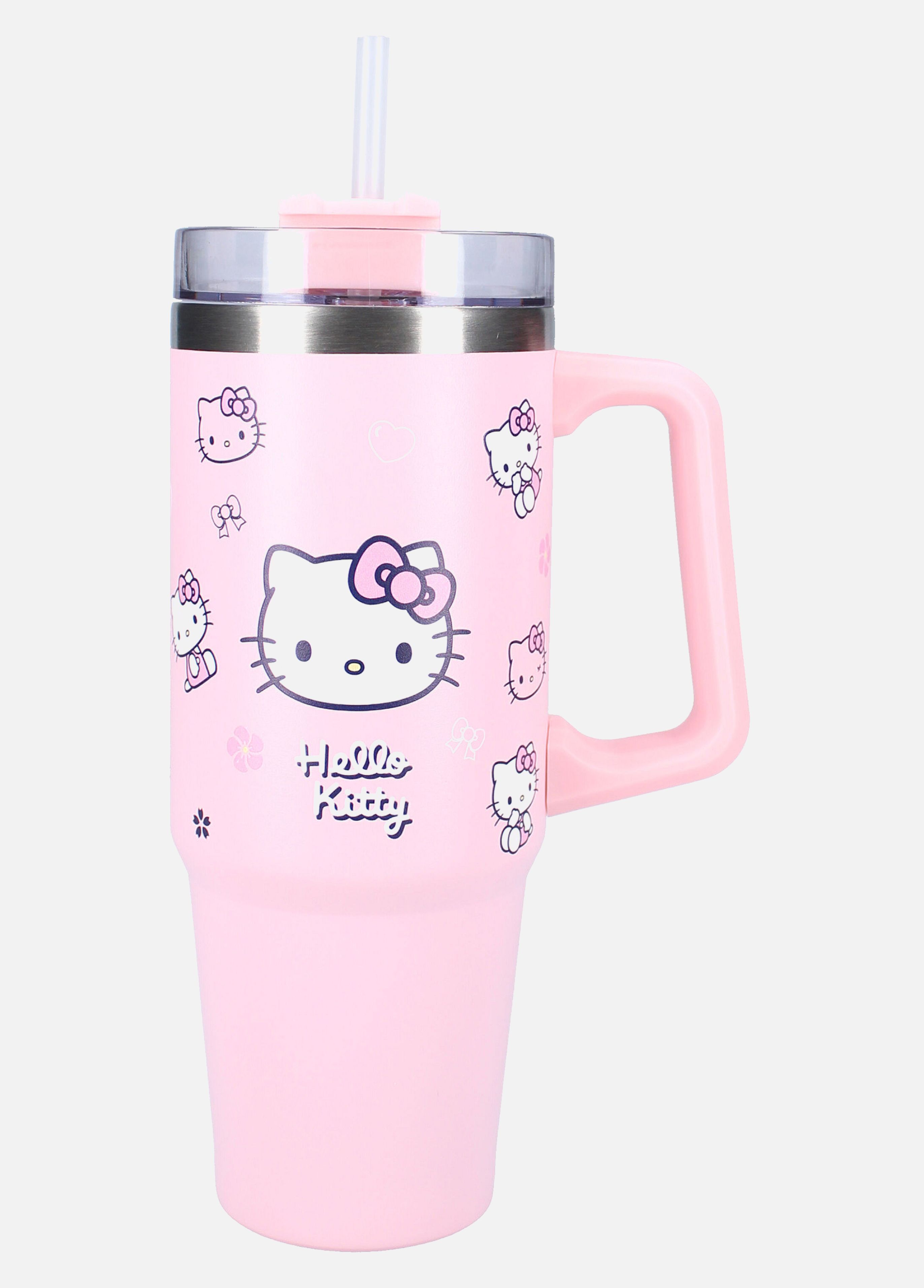 Hello Kitty Tumbler Vattenflaska Bottled Bliss 900 ml, Rosa