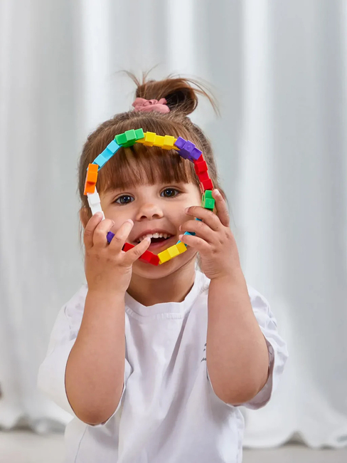 Plus-Plus BIG Byggset Rainbow Mix 100 st