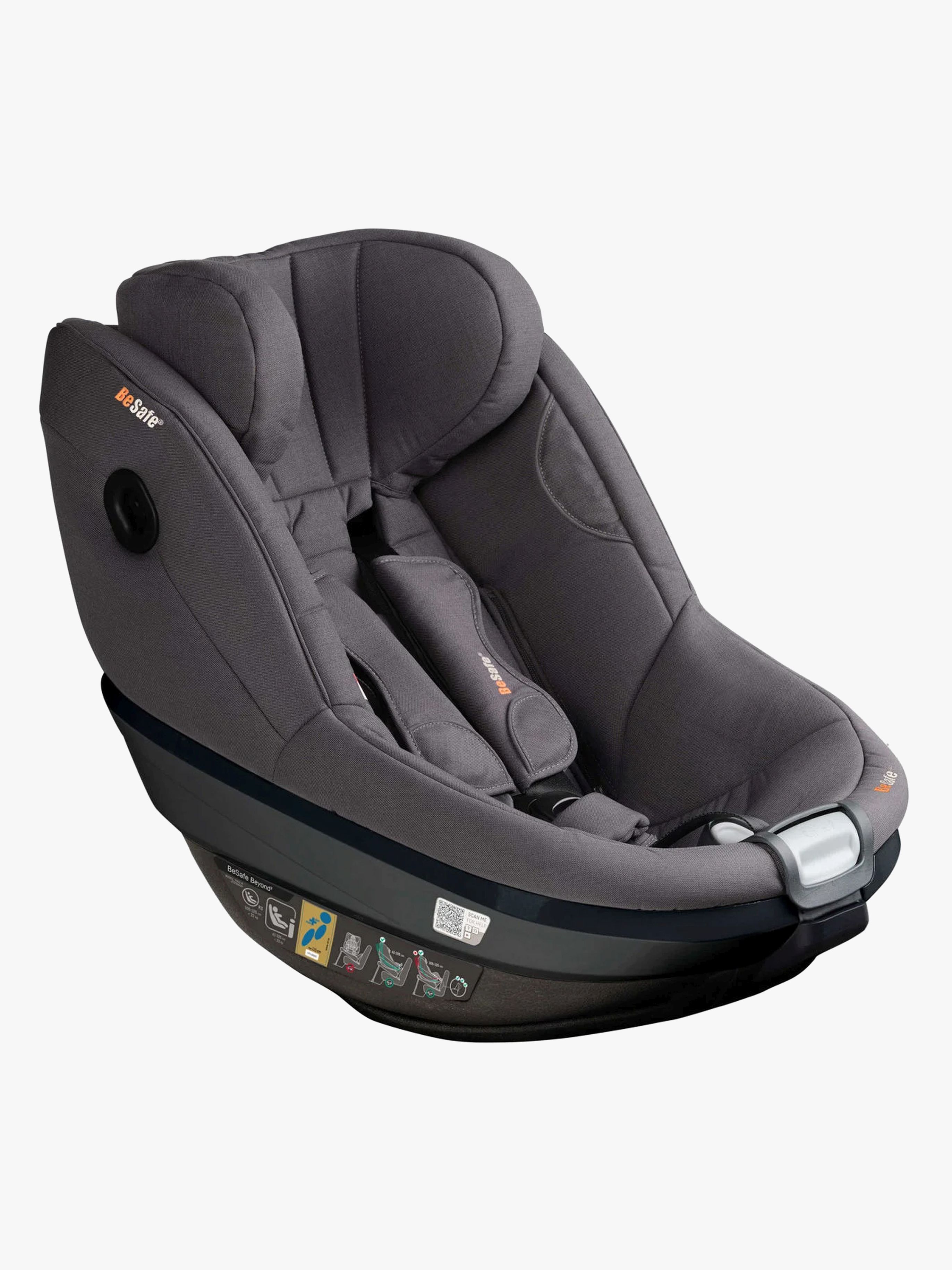 BeSafe Beyond² Bilbarnstol, Dark Grey Mélange