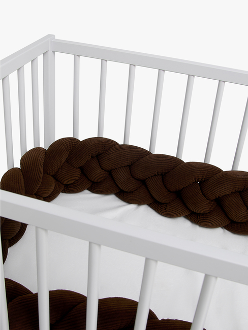 Alice & Fox Braid Spjälskydd 210cm, Brown Manchester