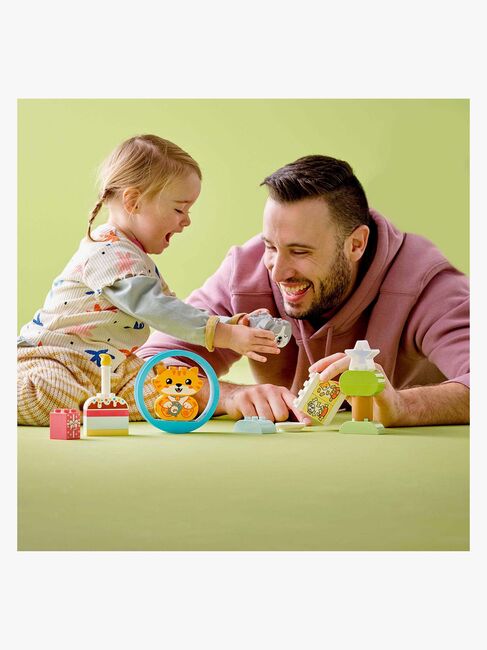 LEGO DUPLO 10977 Min Första Hundvalp & Kattunge Med Ljud