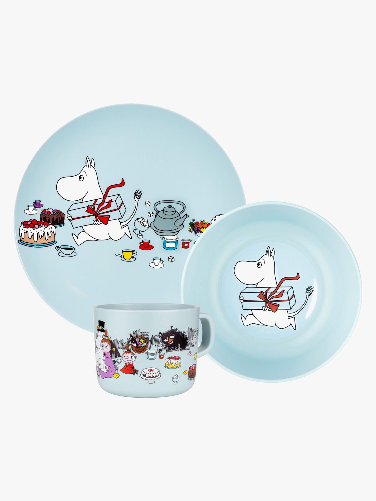 Mumin Picknick Matset 3 Delar