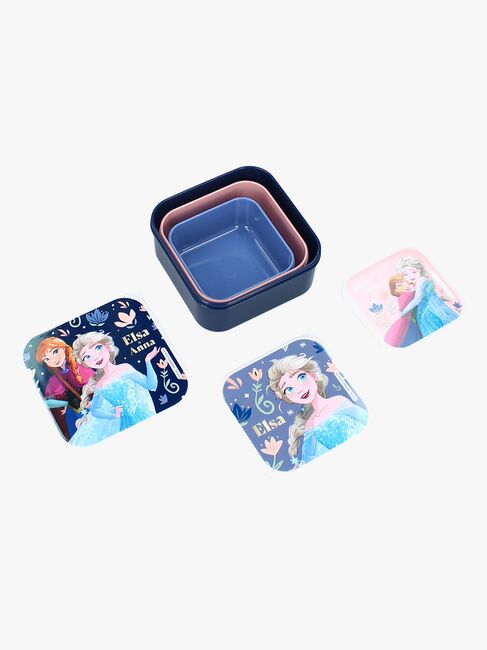 Disney Frozen 3 in 1 Snackbox Fresh Bites, Blå
