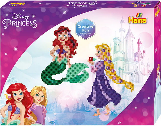 Hama Midi Pärlset Presentförpackning Disney Princess
