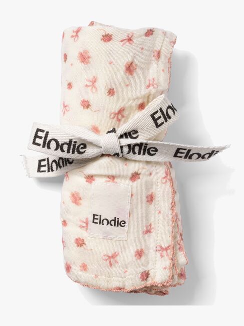 Elodie Bamboo Muslinfilt, River Rose