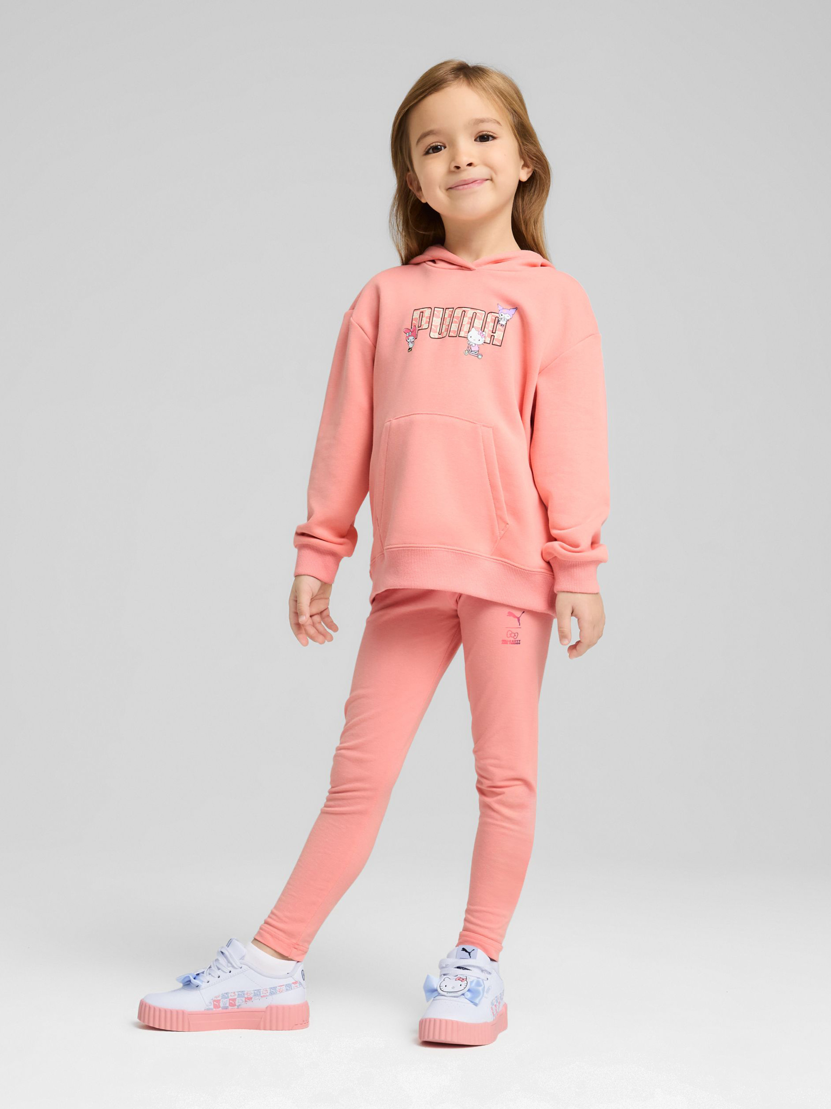 Puma Hello Kitty Huvtröja, Rosa, 110