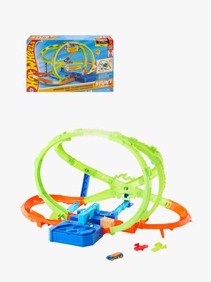 Hot Wheels Stunt Tracks Autorata Hypersphere Crash Out