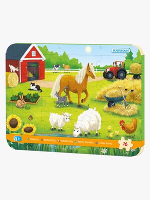 Kärnan Rampussel På Bondgården 16 Bitar