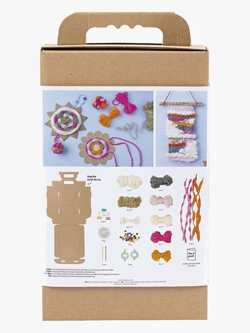 Creativ Company DIY-kit Vävning Väggdekorationer