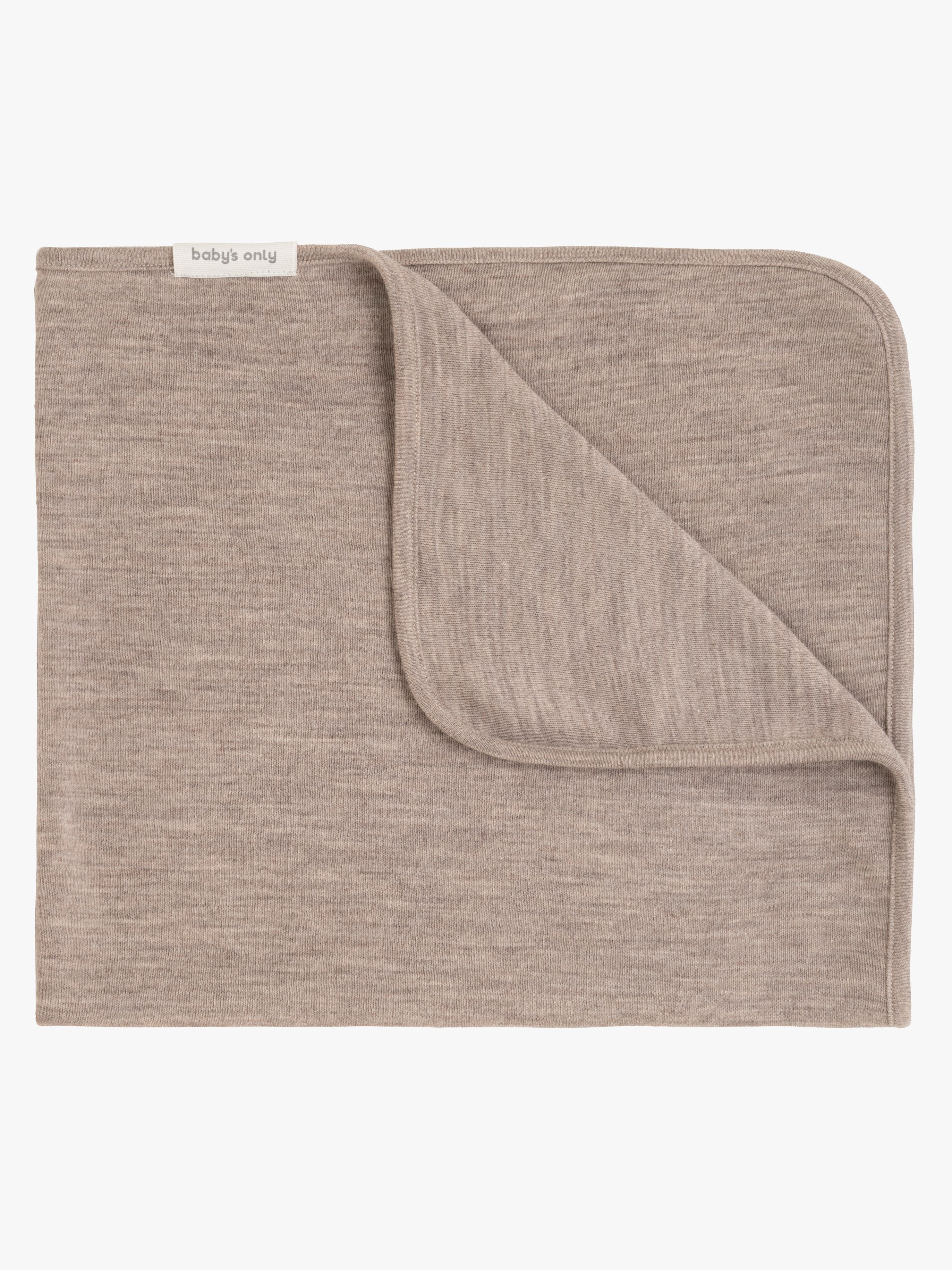 Baby's Only Cot Filt Brushed Merinoull, Fine Sand