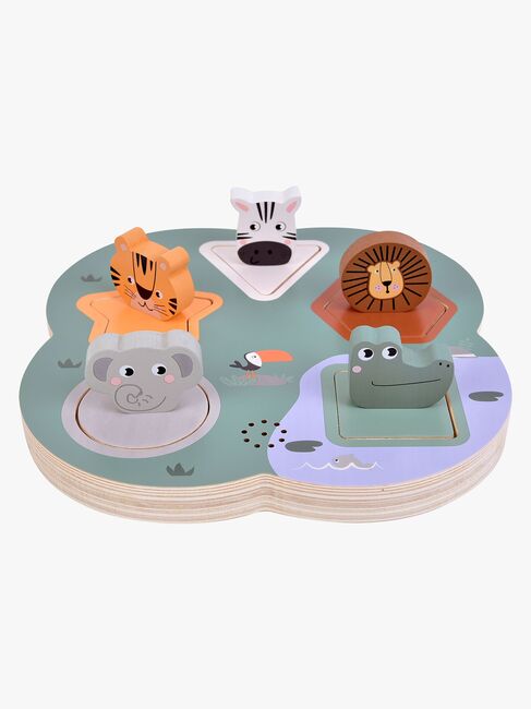 Small Foot Safari 3D-pussel med Ljud 5 Bitar