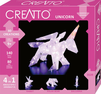 Creatto Sparkle Unicorn Byggsats
