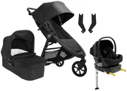 Baby Jogger City Mini GT 2.1 Duovagn inkl. Beemoo Route Babyskydd & Bas, Opulent Black/Black Stone