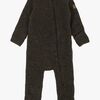 Mikk-Line Ulloverall Merino, Dark Brown Melange