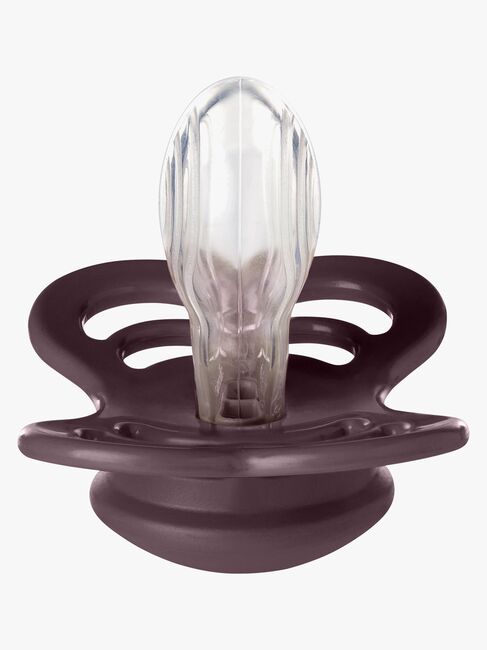 BIBS Supreme Napp Silikon Stl 2, Plum