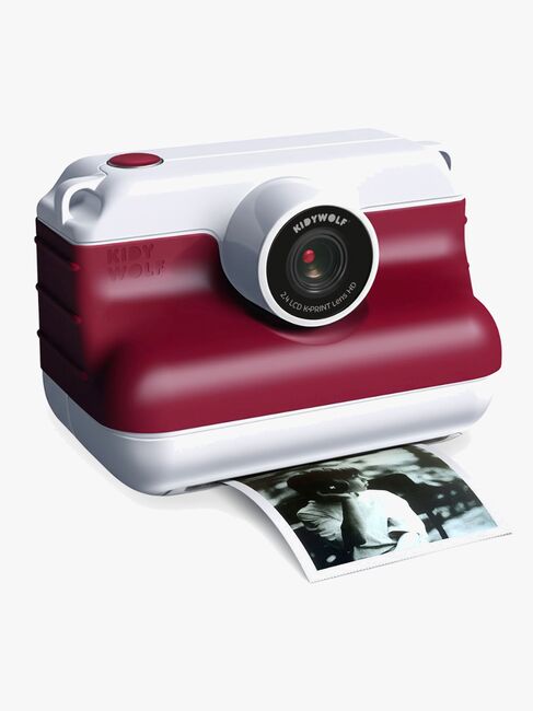 Kidywolf K-PRINT Instantkamera, Röd