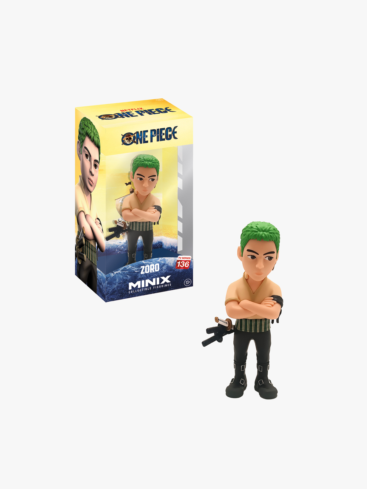 Minix ONE PIECE Samlarfigur Roronoa Zoro