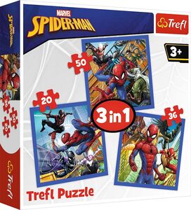 Trefl Spider-Man Pussel 3-i-1