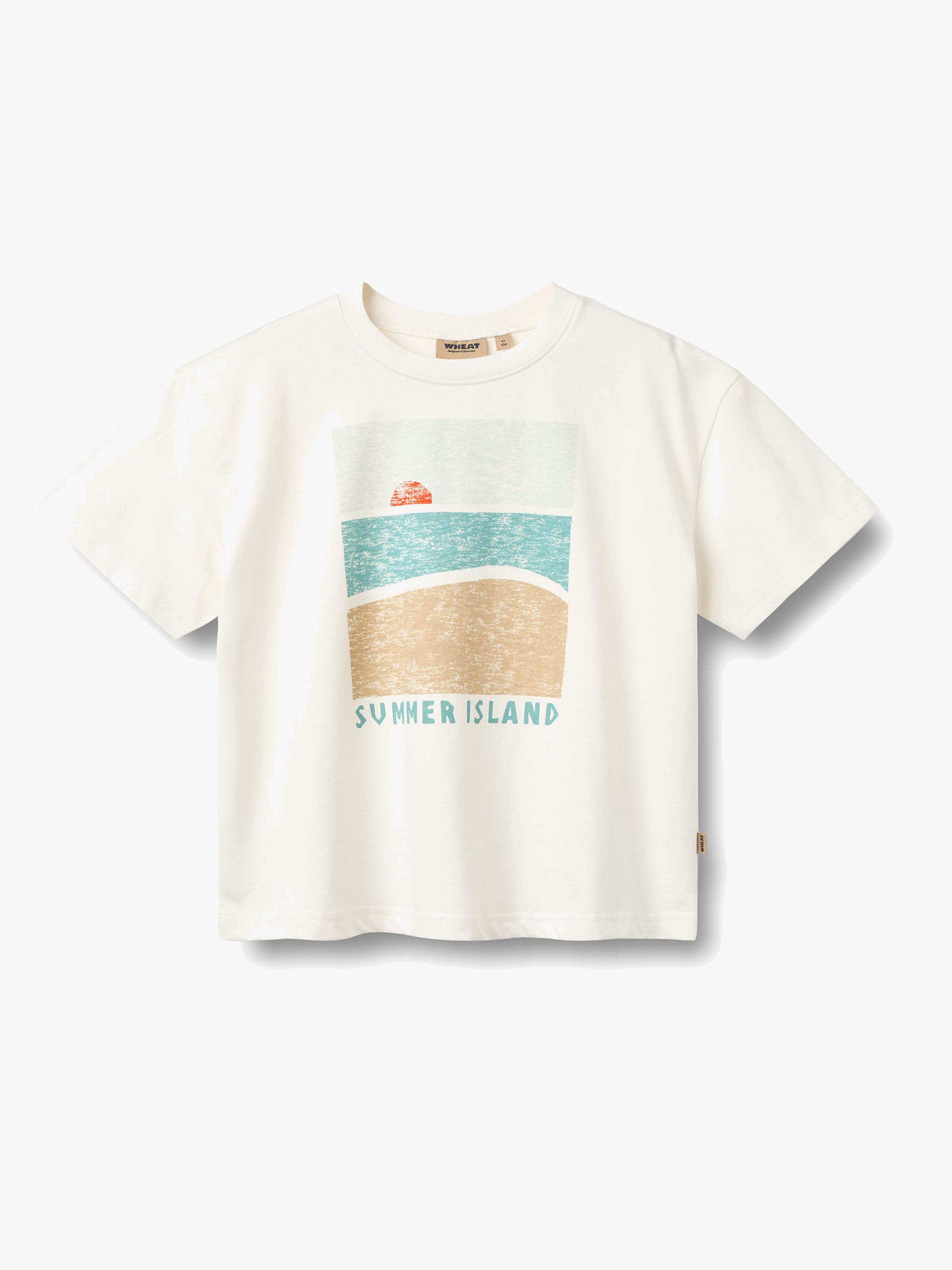 Wheat Leslie T-shirt Cloud 104