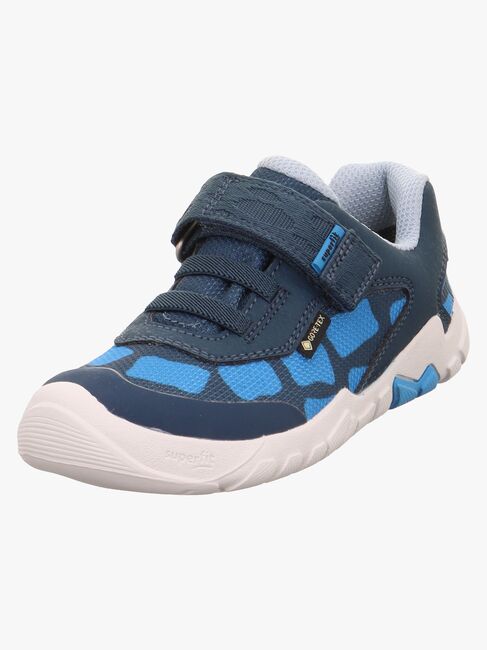 Superfit Trace Barefoot GTX Sneakers, Blue/Turquoise