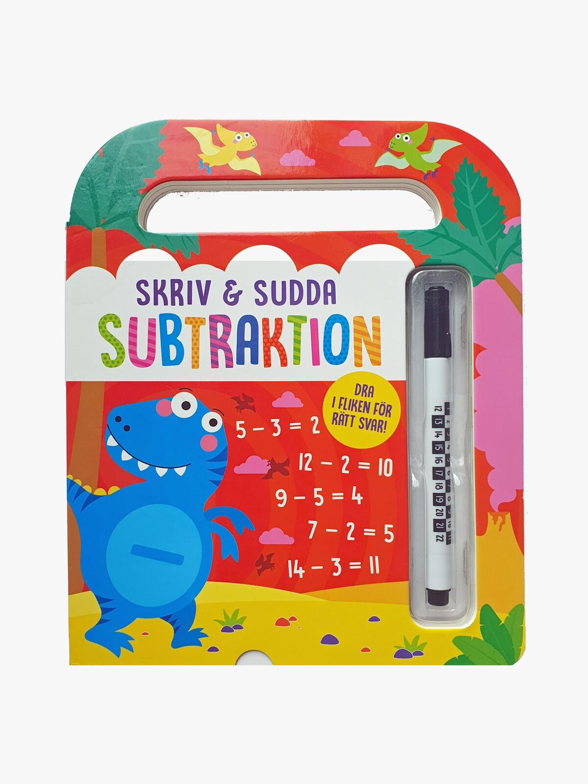 Skriv och sudda - Subtraktion