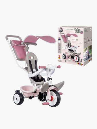 Smoby Trehjuling Baby Balade Plus, Rosa