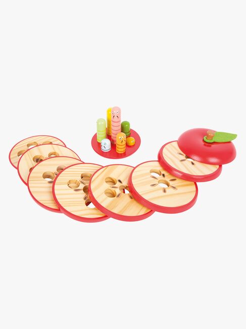 Small Foot Plocklåda Äpple med Mask