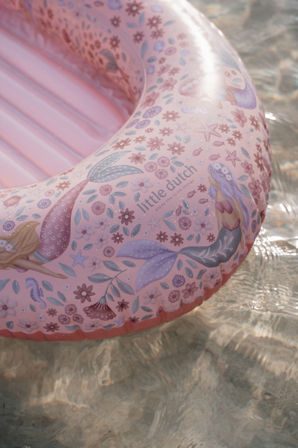 Little Dutch Badmadrass Dreamy Mermaid Båt, Pink