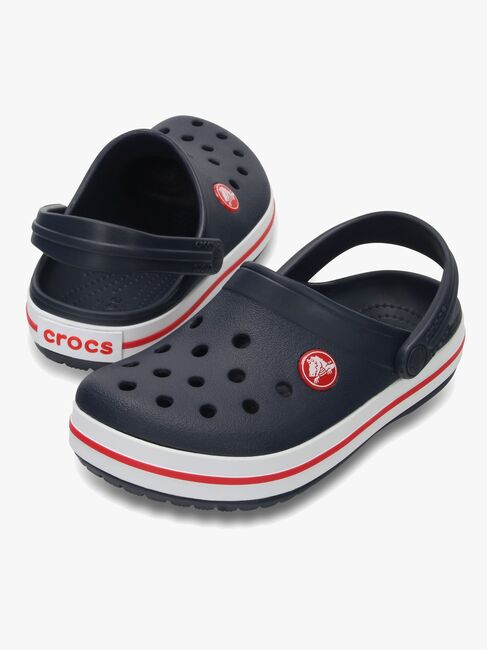 Crocs Classic Tofflor, Navy/Red