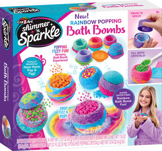 Shimmer n' Sparkle DIY-set Rainbow Popping Badbomber