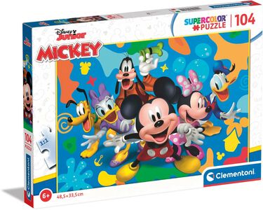 Clementoni Disney Mickey and Friends Pussel 104 Bitar
