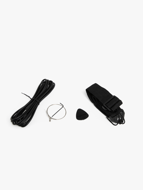 Cloudberry Castle Elgitarr med Förstärkare 80 cm, Röd