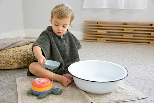 Lässig Sköldpadda Stapelleksak, Green