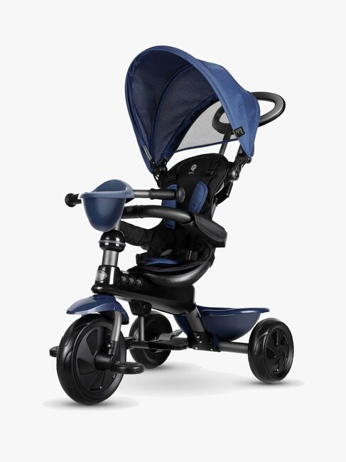 QPlay Cosy 4-i-1 Trehjuling, Blå