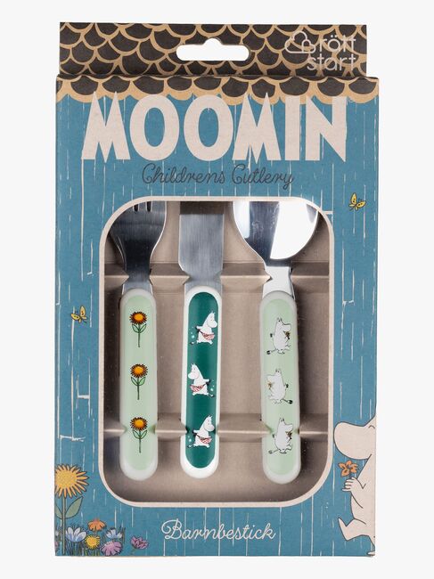 Mumin Äng Barnbestick, Grön