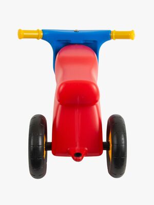 Dantoy Motorcykel Gummihjul, Rød/Blå
