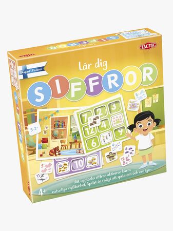 Tactic Barnspel Lär dig siffror