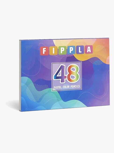 Fippla Färgpennor Pastell 48 st