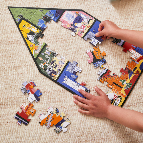 Mumin House Deco Pussel 40 Bitar
