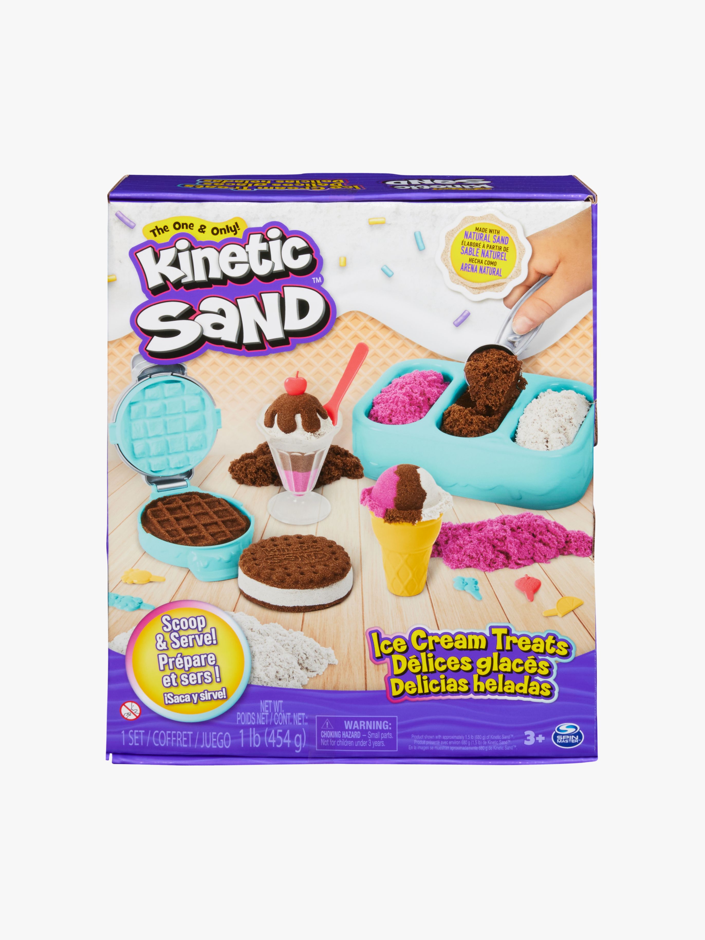 Kinetic Sand Lekset Ice Cream Treats