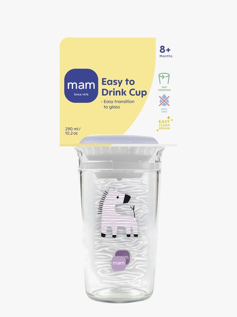 MAM Easy To Drink Mugg 290 ml, Rosa